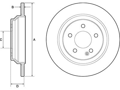 JARRULEVY DELPHI, 2 KPL / PKT, TAKA, MERCEDES