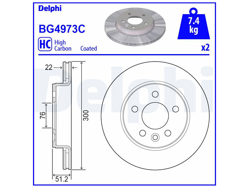 JARRULEVY DELPHI, 2 KPL / PKT, ETU, VW,MAN