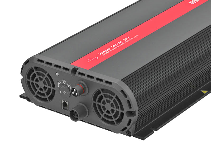 DEFA INVERTTERI 24V 2500W PLUGIN SIS. AUTOSWITCH