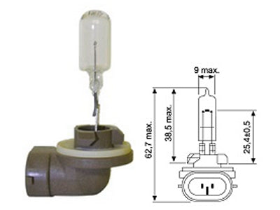 AUTOLAMPPU 12,8V/2,93A 37,5W PGJ13