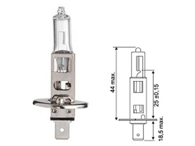 AUTOLAMPPU  1111 12V  H1 55W