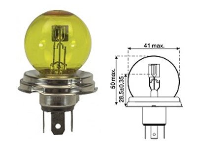 LAMPPU 1251  KELT. 12V 45/40W