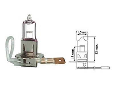 AUTOLAMPPU ##  1122  24V H3  70W