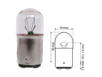 POLTTIMO 1426  24V/10W BA15D