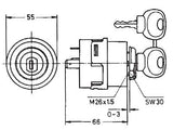 VIRTALUKKO 1X50A,2X19,2X15/54,