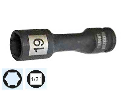 KONEHYLSY 1/2" 19 MM JATKOLLA