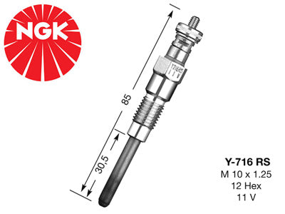 HEHKU NGK Y-716RS (ME 10)