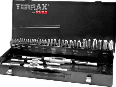 KIERRETYÖKALUSARJA HSS 54OS. M3-M20 TERRAX