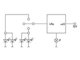 VILKKURELE LED-VALOILLE 12 V 3-NAP.