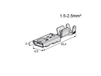 LIITIN N. F 480E 1,5-2,5MM2