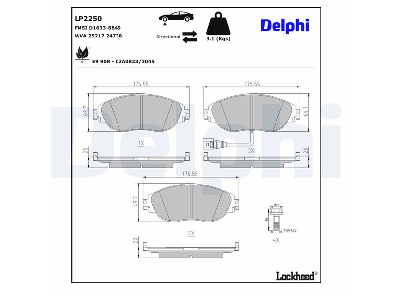 JARRUPALASARJA DELPHI ETU, AUDI, SEAT, VW - Image 4