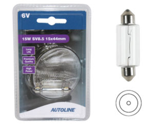 POLTTIMO 6V 15W 15X44MM SV8.5