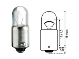 AUTOLAMPPU 1522  24V 3W BA9s
