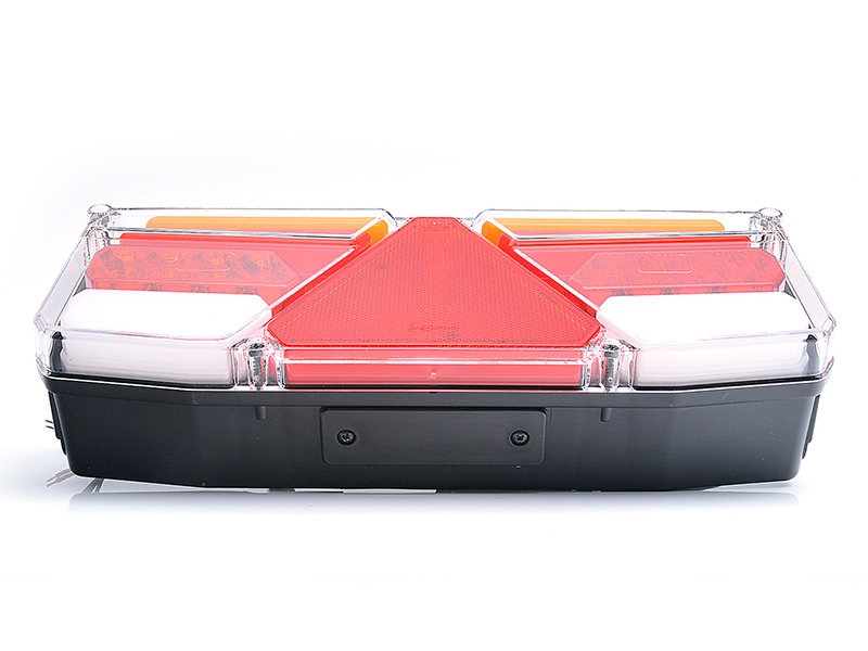 TAKAVALO PERÄV. VASEN LED NEON 12/24V / 350X131X81MM - Image 2