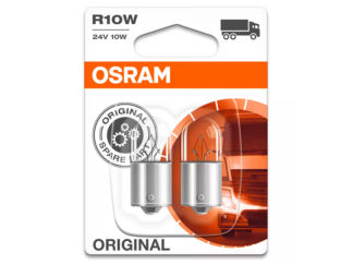 OSRAM ORIGINAL 24V R10W DOUBLE BLSITER