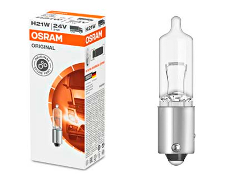 OSRAM ORIGINAL 24V H21W