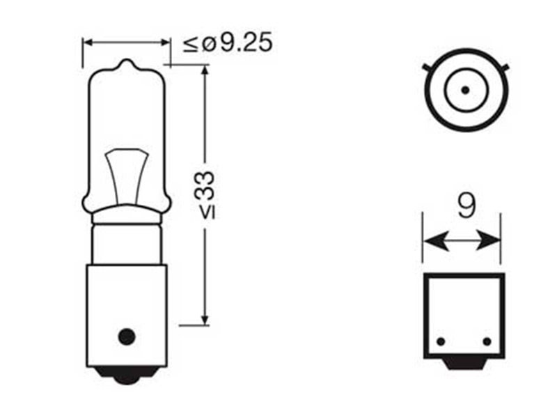 OSRAM ORIGINAL 24V H21W - Image 3