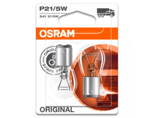 OSRAM ORIGINAL 24V P21/5W DOUBLE BLISTER