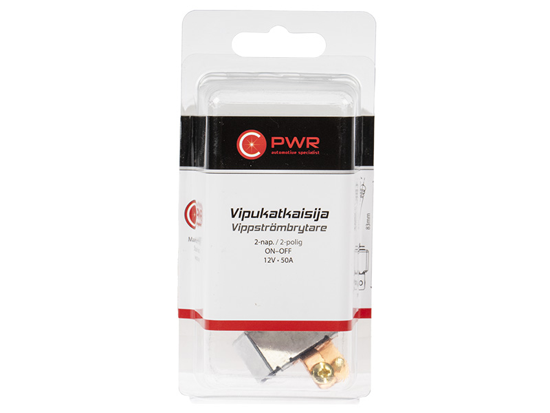 C-PWR VIPUKATKAISIJA ON-OFF 12V 50A 12MM AS.REIKÄ M4 RUUVILIITIN - Image 5