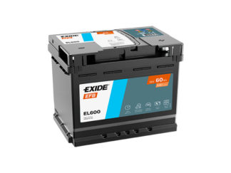 EL600 EXIDE EFB 60AH 242X175X190 -/+ 640A