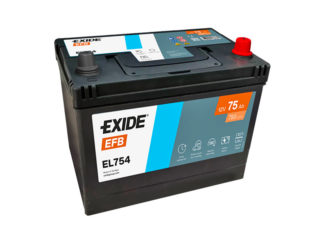 EL754 EXIDE EFB 75AH 270X173X222 -/+ 750A
