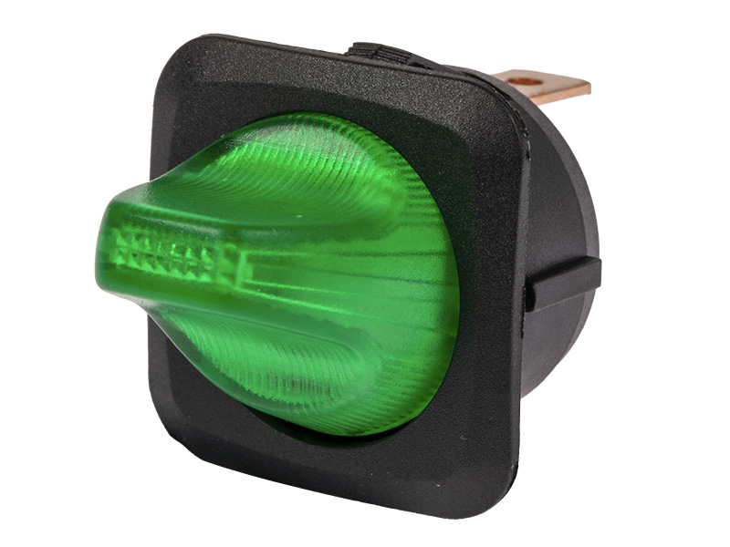 C-PWR VIPUKATKAISIJA PYÖREÄ 0-1 LED VIH