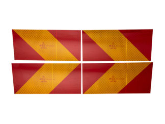 ALUMIINIHEIJASTIN 282X132MM X4 REKKA