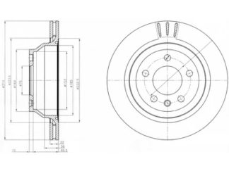 JARRULEVY DELPHI, 2 KPL / PKT, TAKA, VW CARAVELLE, MULTIVAN, TOU