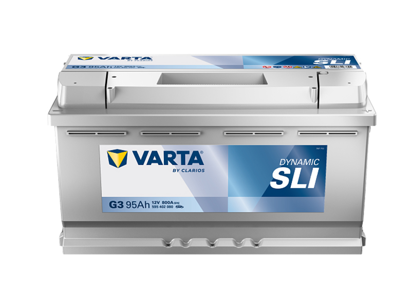 VARTA DYNAMIC SLI 95AH 800A 353X175X190MM -/+