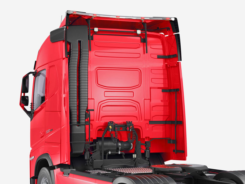 METEC SPOILER BAR TAAKSE VOLVO FH LEDEILLÄ - Image 2