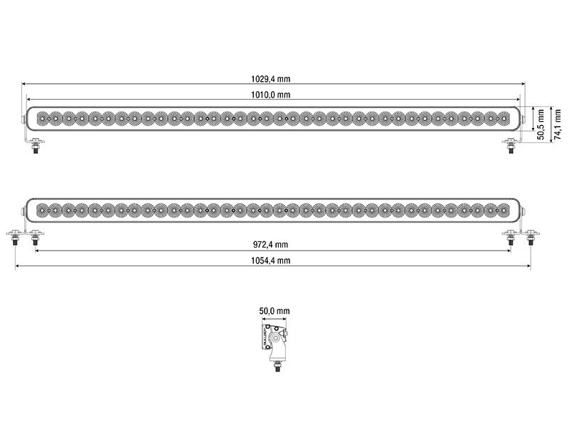 BULLBOY PROLINE REACTOR LED TYÖVALOTANKO SINGLE 1010 - Image 3
