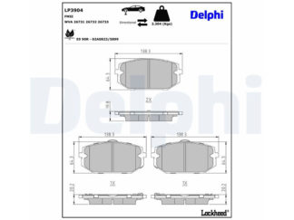 JARRUPALASARJA DELPHI ETU, HYUNDAI, KIA