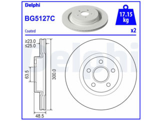 JARRULEVY DELPHI, 2 KPL / PKT, ETU, FORD
