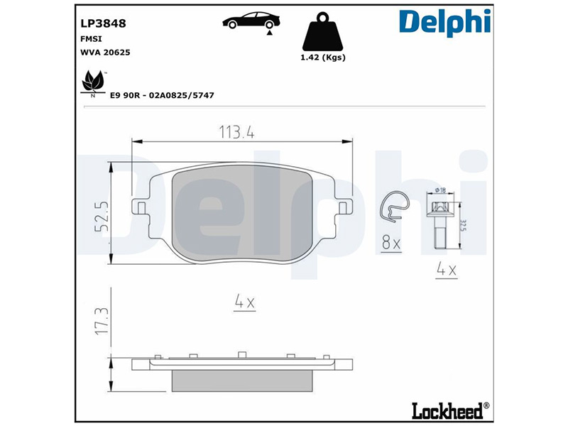 JARRUPALASARJA DELPHI TAKA, CIT / FIAT / OPEL / PEUG / TOYOTA