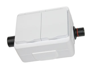 DEFA TUPLAPISTORASIA 230V - PINTA-ASENNUS PLUGIN-LIITOS VALK.