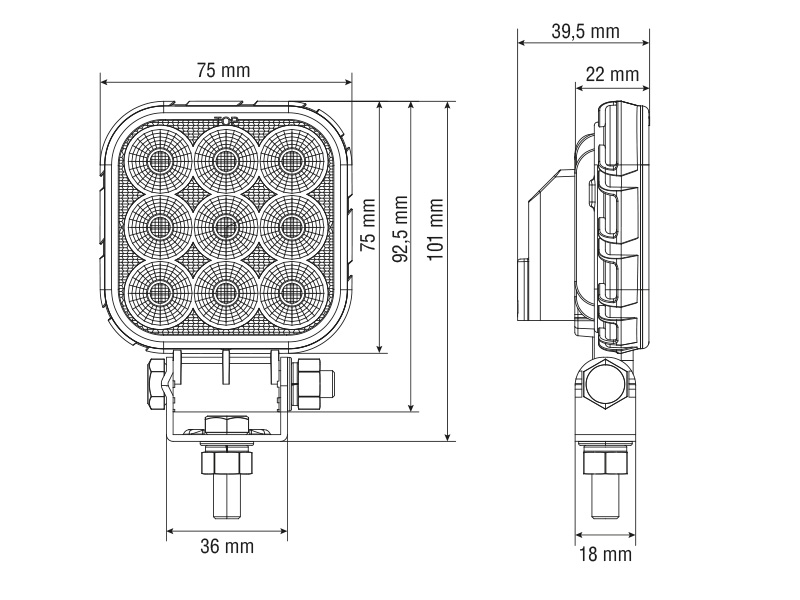 BULLBOY PROLINE LED TYÖVALO 12-30V - Image 2