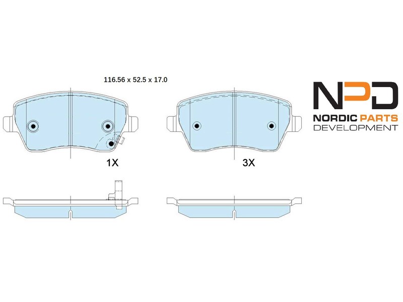 JARRUPALASARJA NPD ETU, DACIA, MERCEDES, NISSAN, OPEL, SIS.