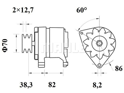 LATURI IA1189 12V 100A MARINE - Image 2