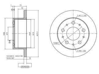 JARRULEVY 2 KPL/PKT, TAKA, CITROEN, FIAT, OPEL, PEUGEOT