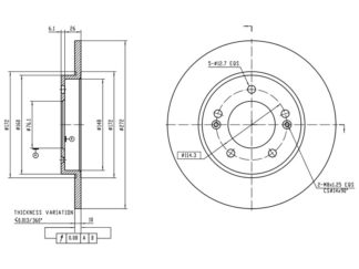 JARRULEVY 2 KPL/PKT, TAKA, HYUNDAI, KIA