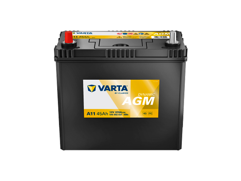 VARTA DYNAMIC AGM 45AH 370A 236X136X224MM +/-