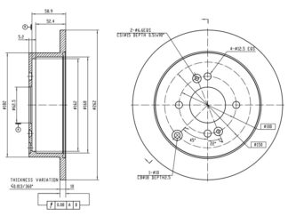 JARRULEVY 2 KPL/PKT, TAKA, HYUNDAI / KIA