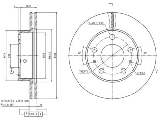JARRULEVY 2 KPL/PKT, ETU, CITROEN, FIAT, PEUGEOT