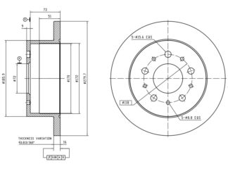 JARRULEVY 2 KPL/PKT, TAKA, CITROEN, FIAT, PEUGEOT