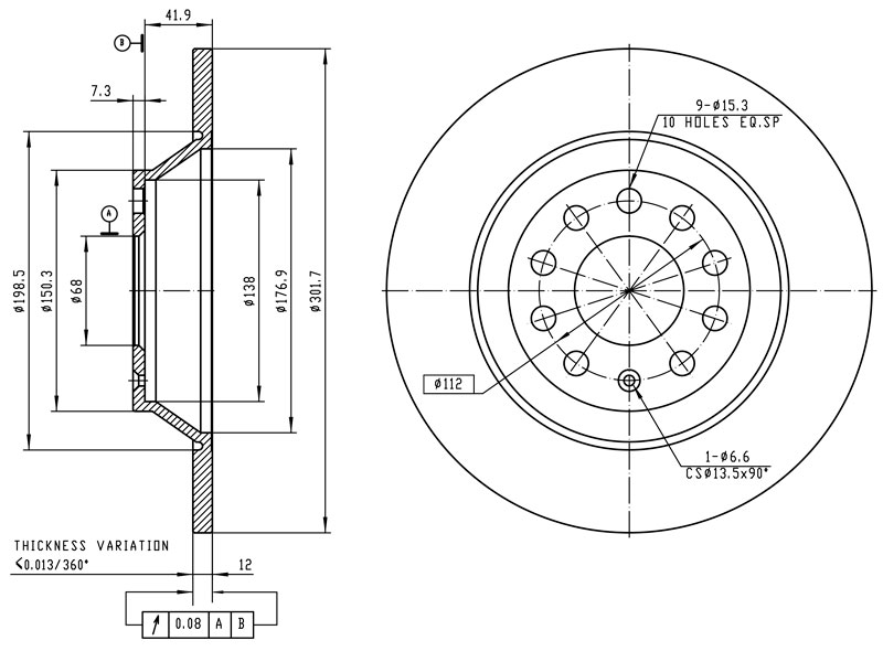 JARRULEVY 2 KPL/PKT, TAKA, AUDI