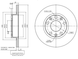 JARRULEVY 2 KPL/PKT, TAKA, CITROEN, DS, PEUGEOT, TOYOTA