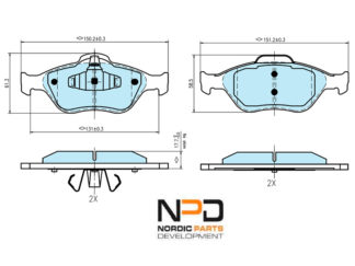 JARRUPALASARJA NPD ETU, FORD, MAZDA