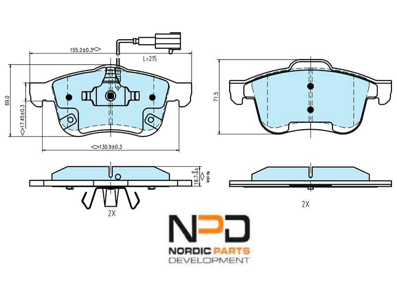 JARRUPALASARJA NPD ETU, FIAT, ABARTH, OPEL